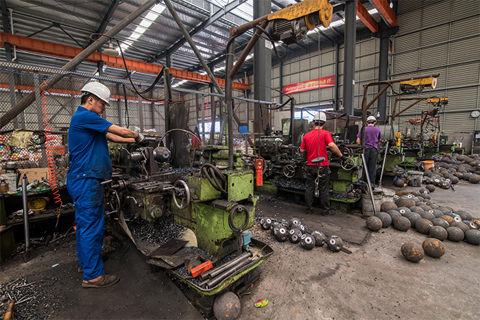 茂名网架配件车间